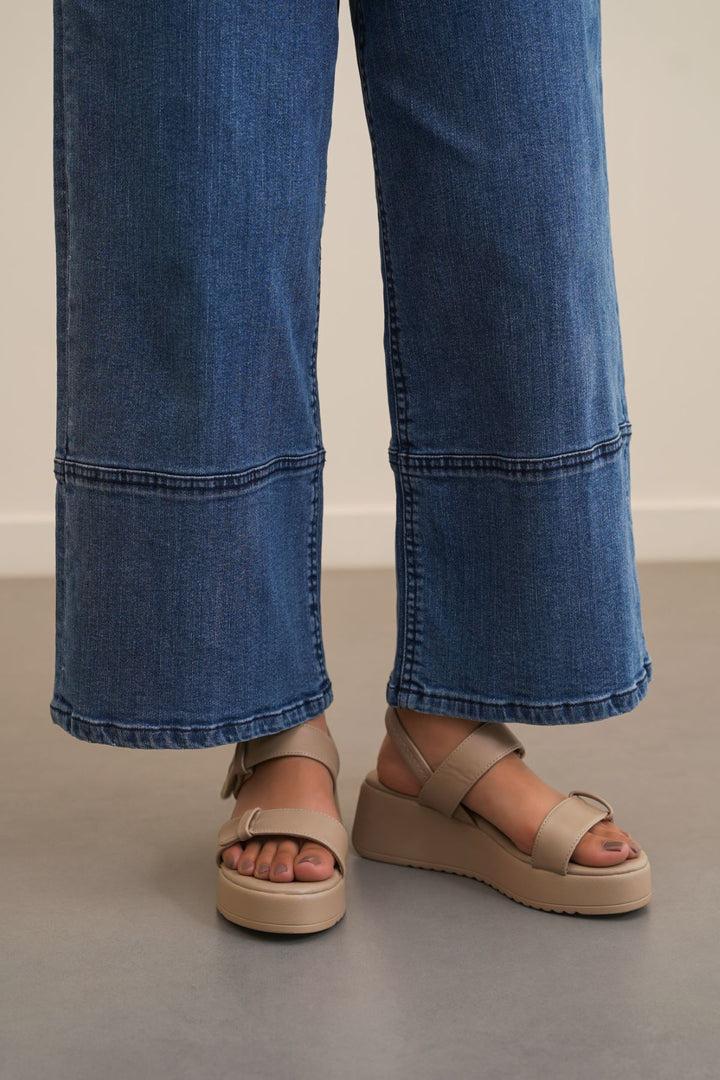 TAUPE HOLIDAY MAMA SANDALS