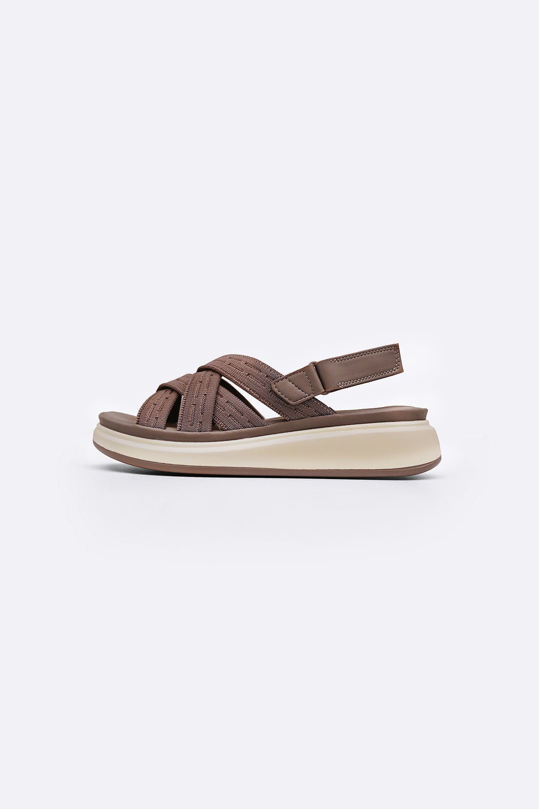 TAUPE OUTDOOR MAMA PLATFORM SANDALS