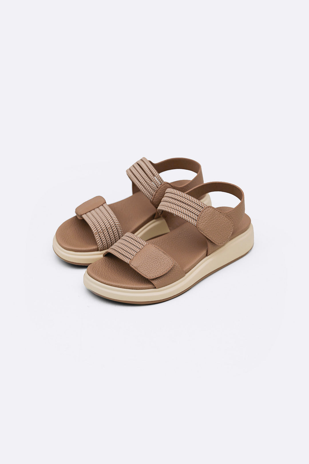 BEIGE ADJUSTABLE MAMA SANDALS