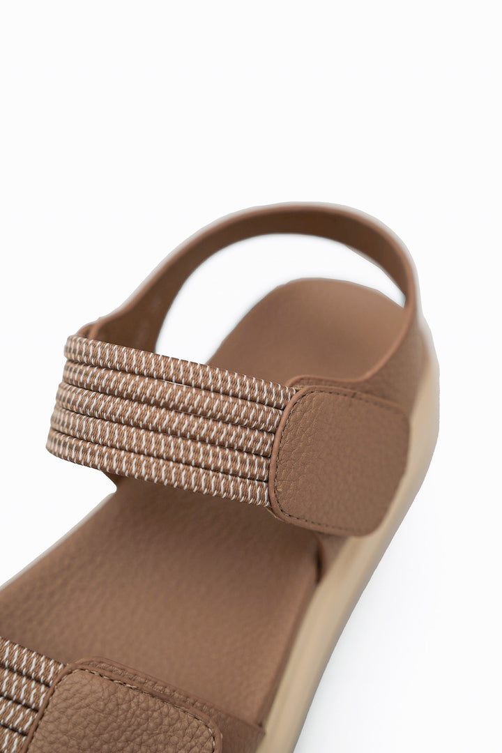 BEIGE ADJUSTABLE MAMA SANDALS