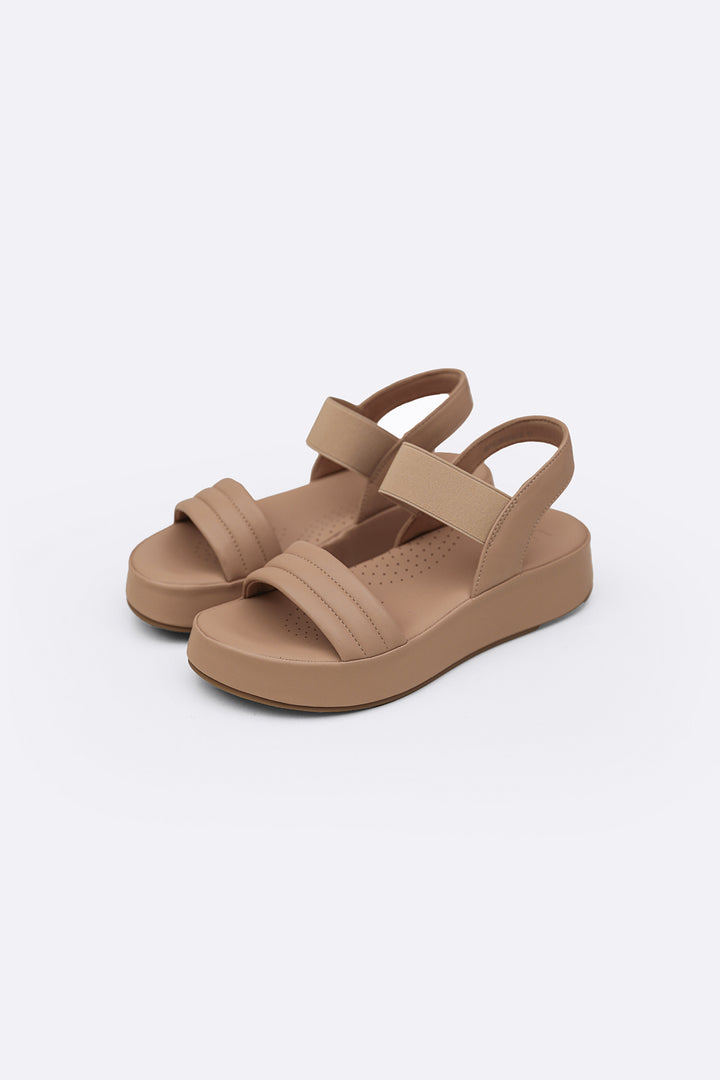 LIGHT BEIGE CANDY SOFT MAMA SANDALS