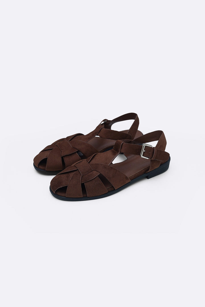 BROWN CORSICA SUMMER SANDALS