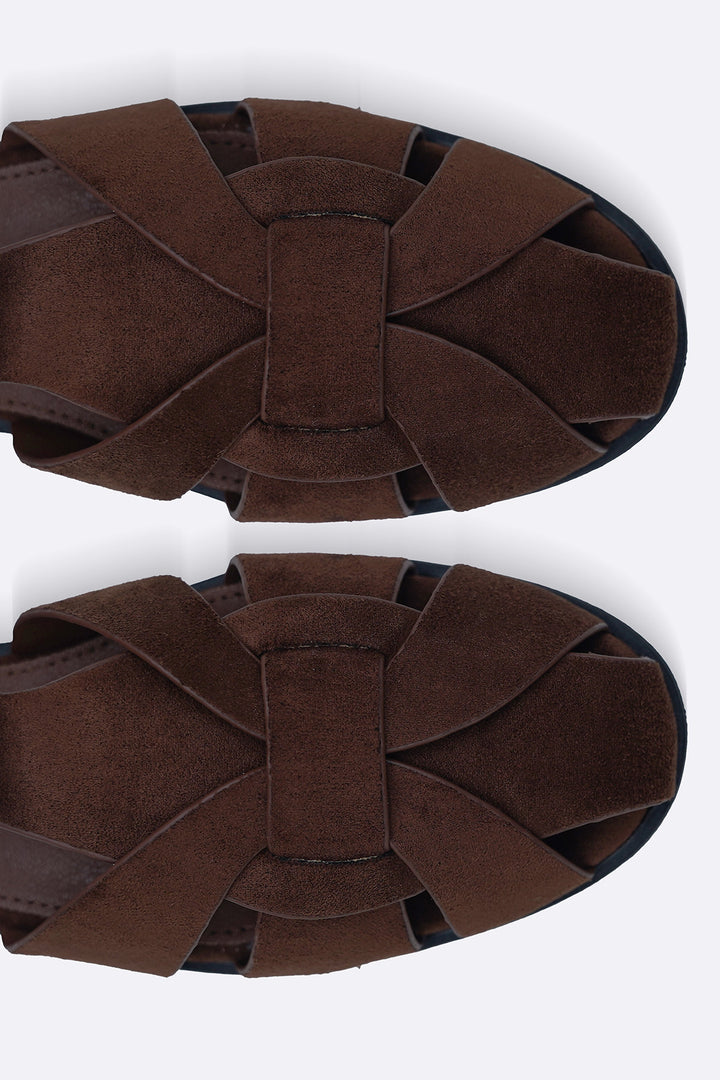 BROWN CORSICA SUMMER SANDALS