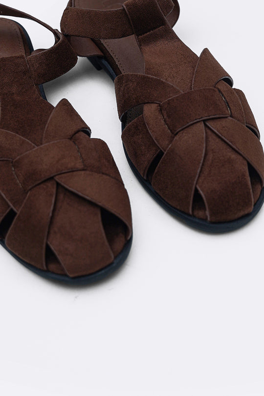 BROWN CORSICA SUMMER SANDALS