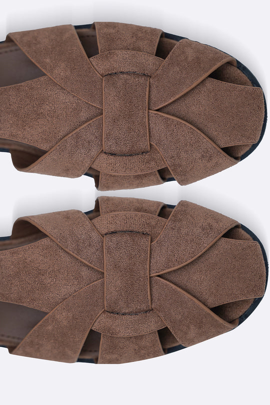 TAUPE CORSICA SUMMER SANDALS