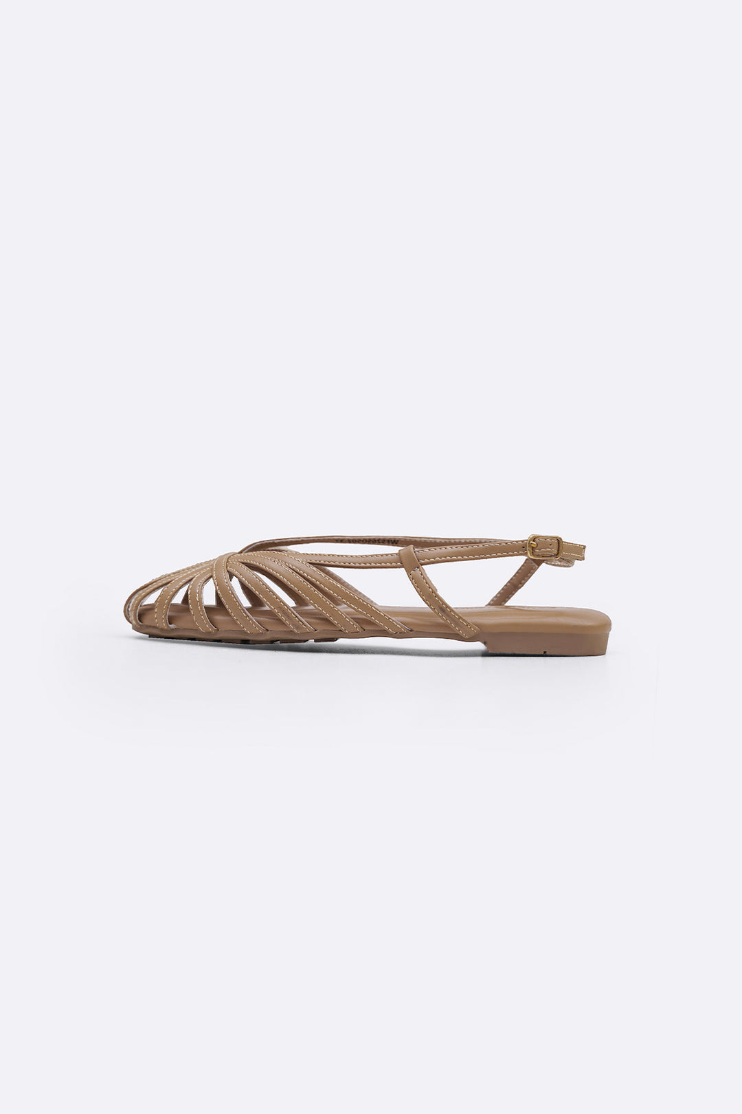 BEIGE SUMMER STRAP SANDALS