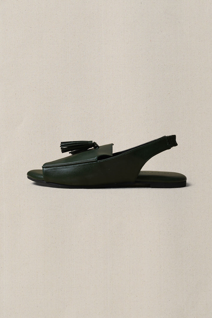 GREEN SUMMER PORT SANDALS