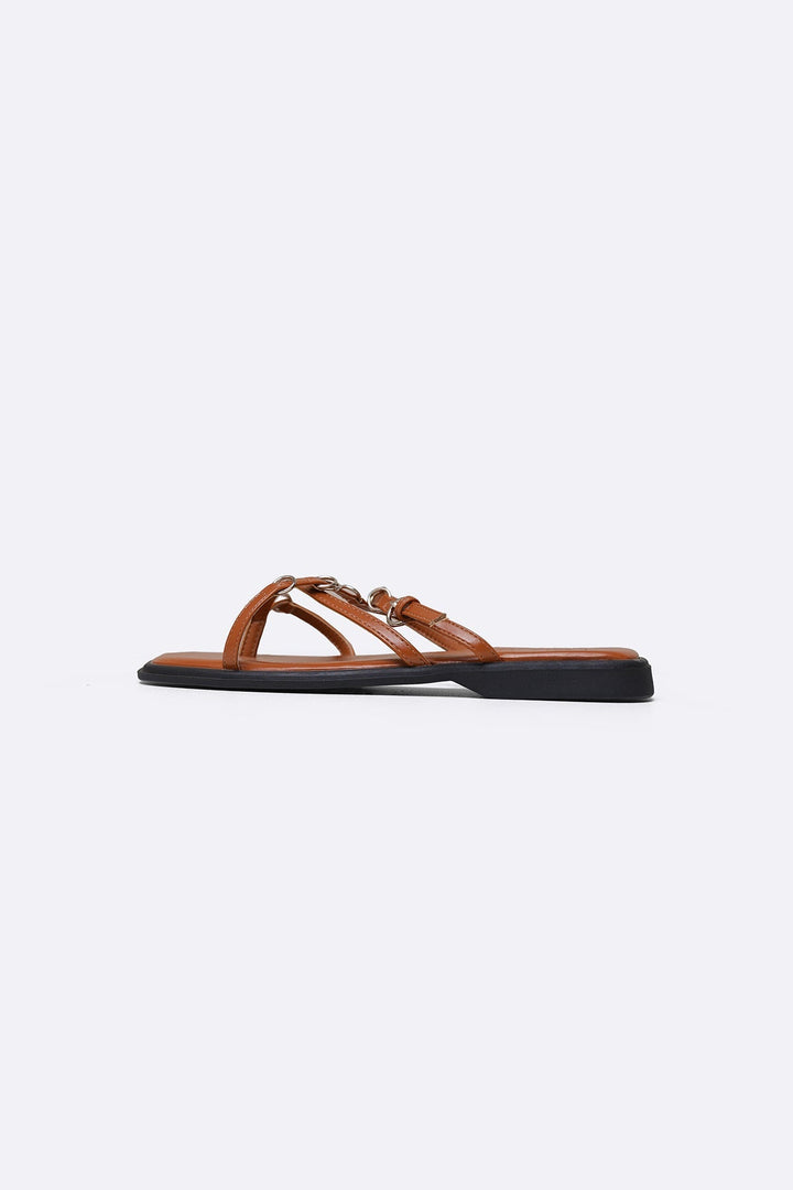 TAN MINI RING SLIDES