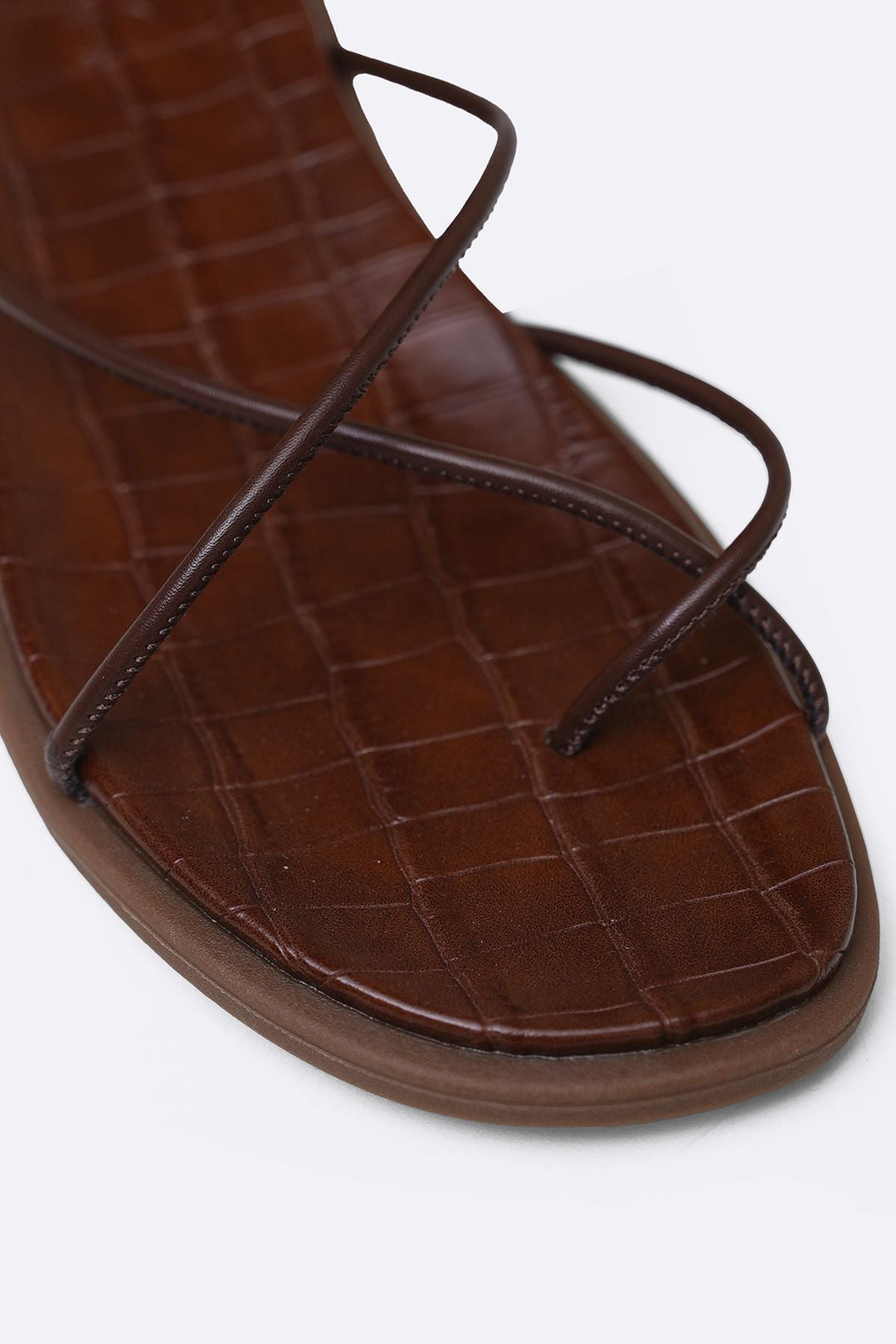 BROWN STRAP TRACK SLIDES