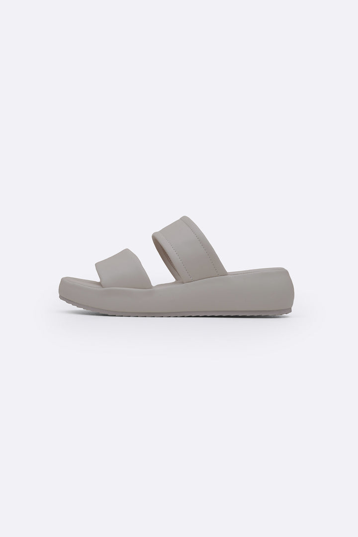 LIGHT BEIGE CLOUD MAMA SLIDES