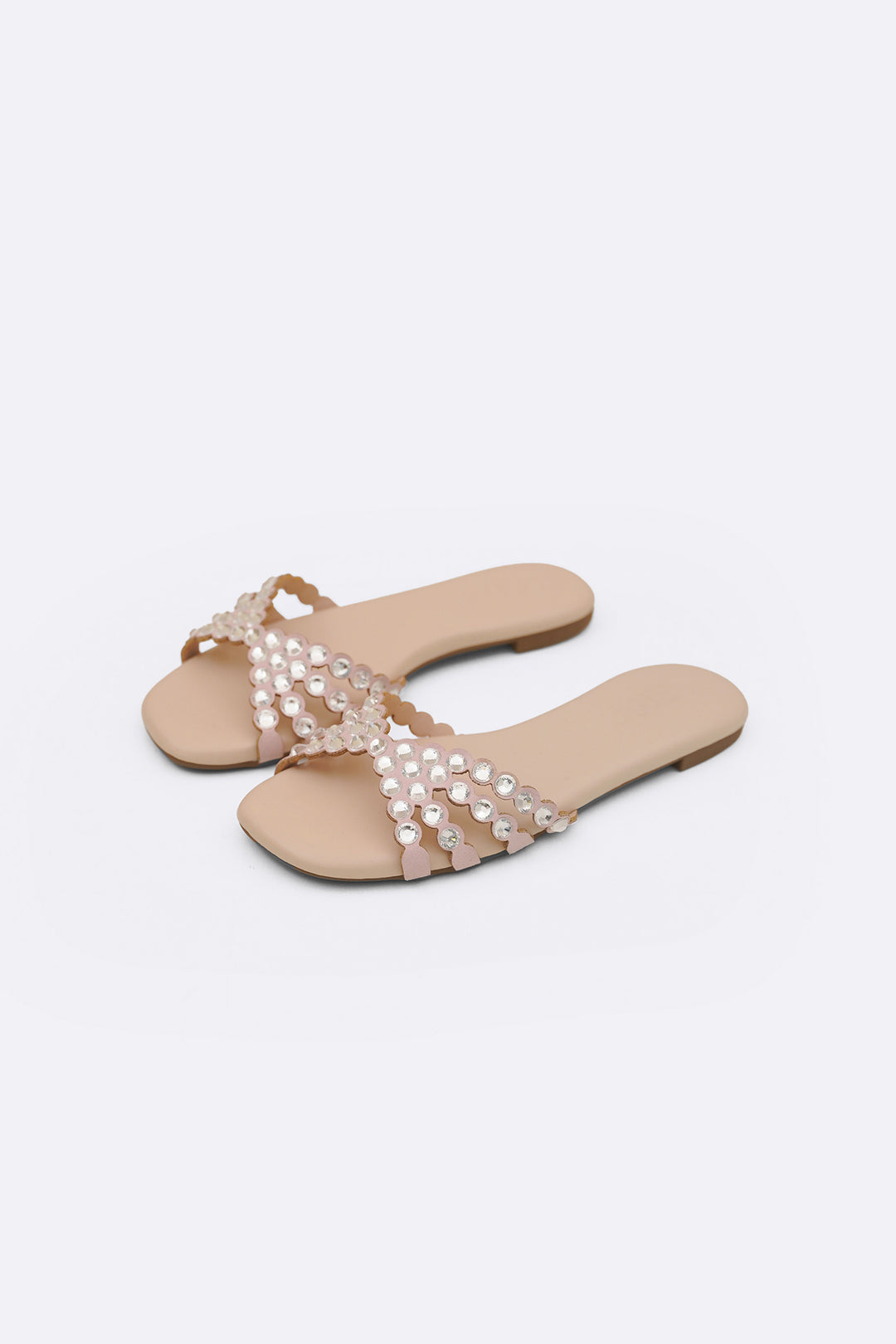 PINK CUSHIONY PARTY SLIDES