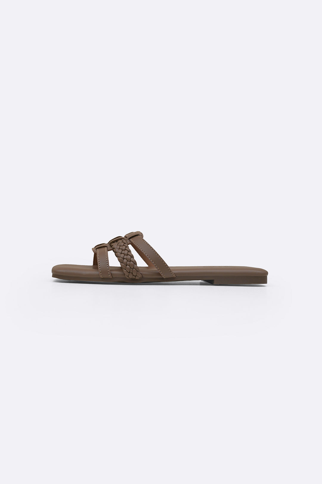 TAUPE SAND & BRAID SLIDES