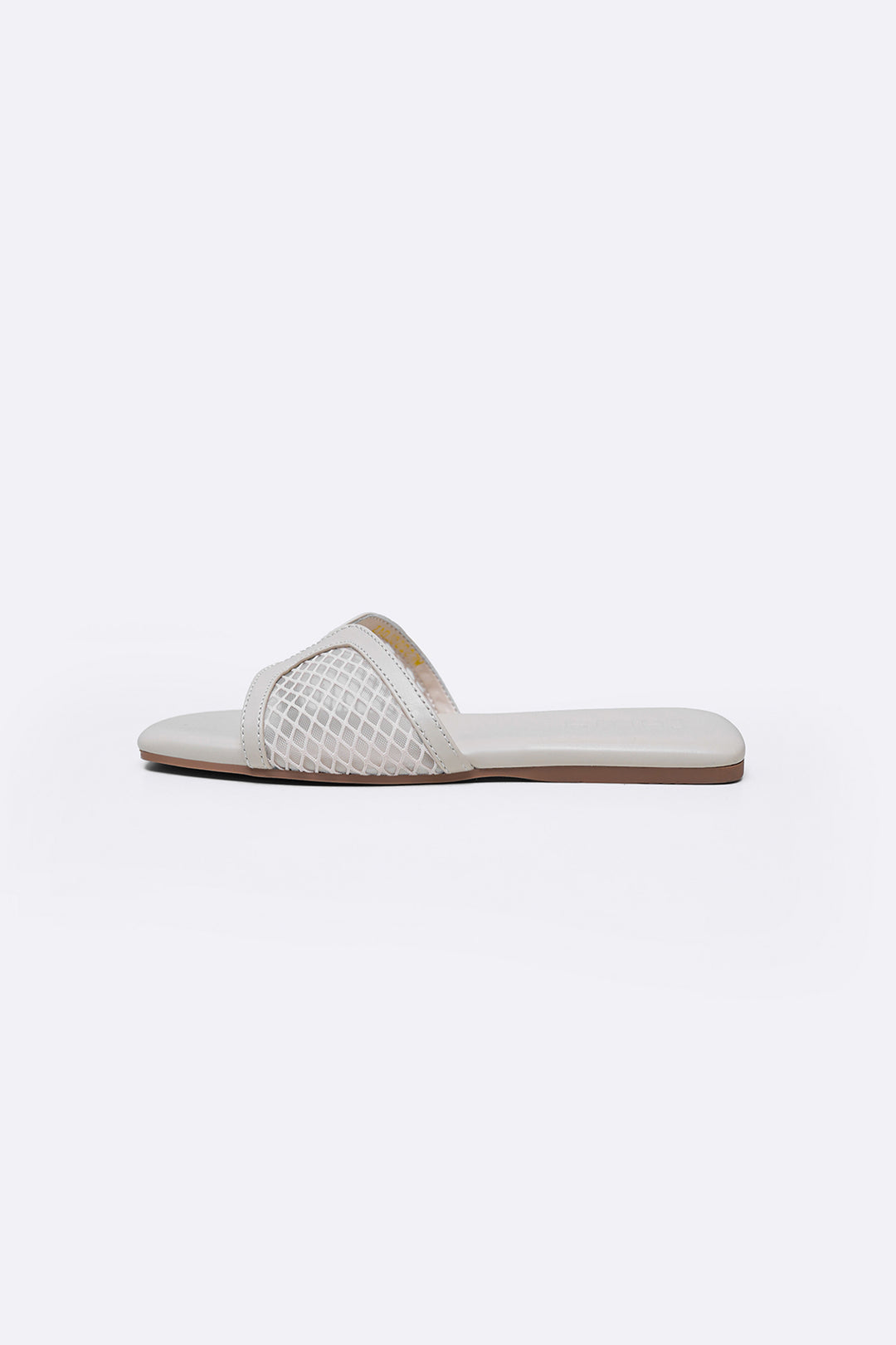 OFF WHITE SOFT MESH SLIDES