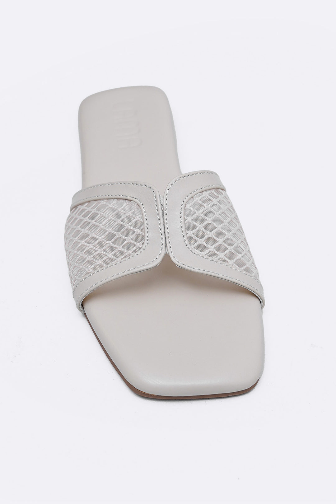 OFF WHITE SOFT MESH SLIDES