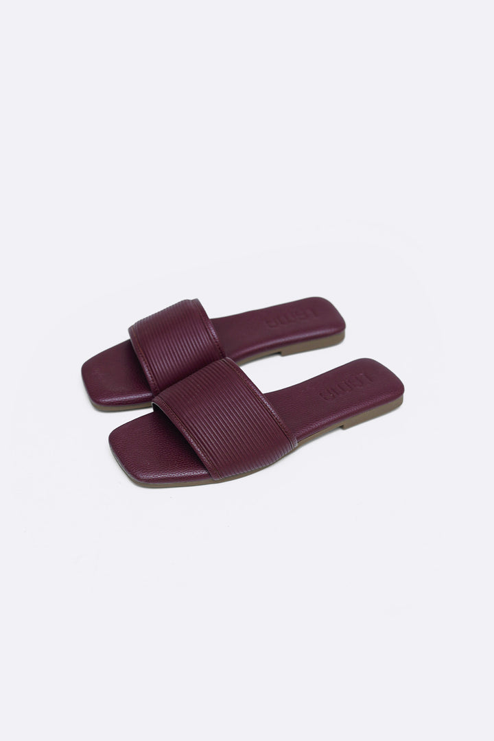MAROON EVERYDAY CUSHIONED SLIDES