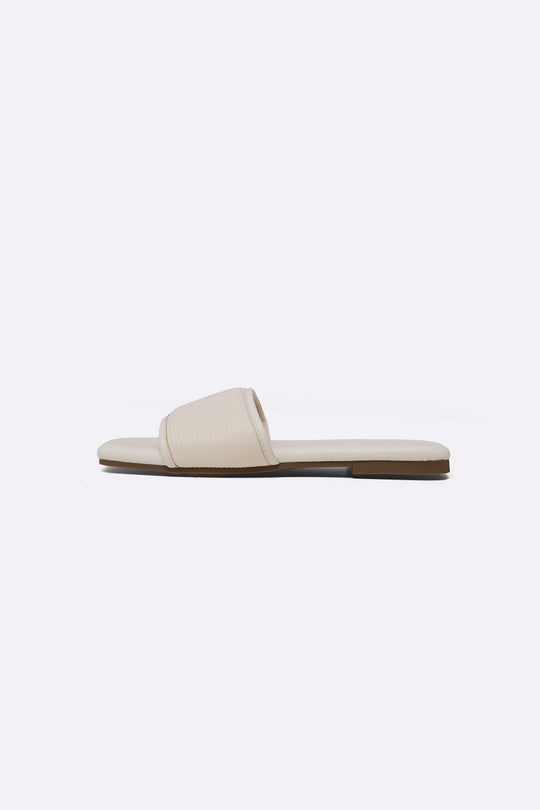 OFF WHITE EVERYDAY CUSHIONED SLIDES