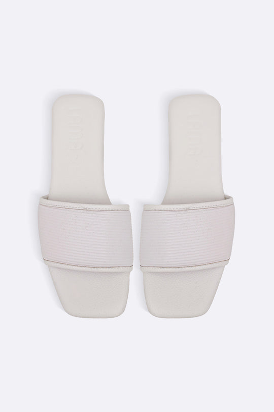 OFF WHITE EVERYDAY CUSHIONED SLIDES