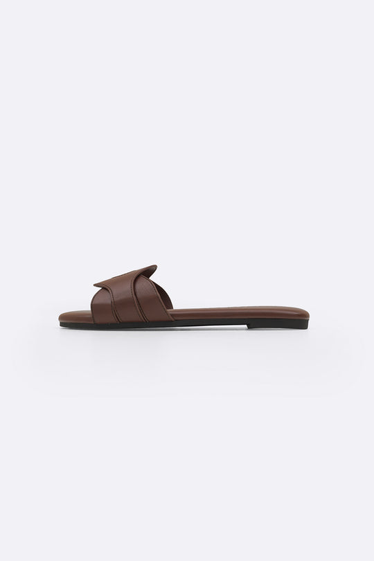 COFFEE SOFT KNOT SLIDES