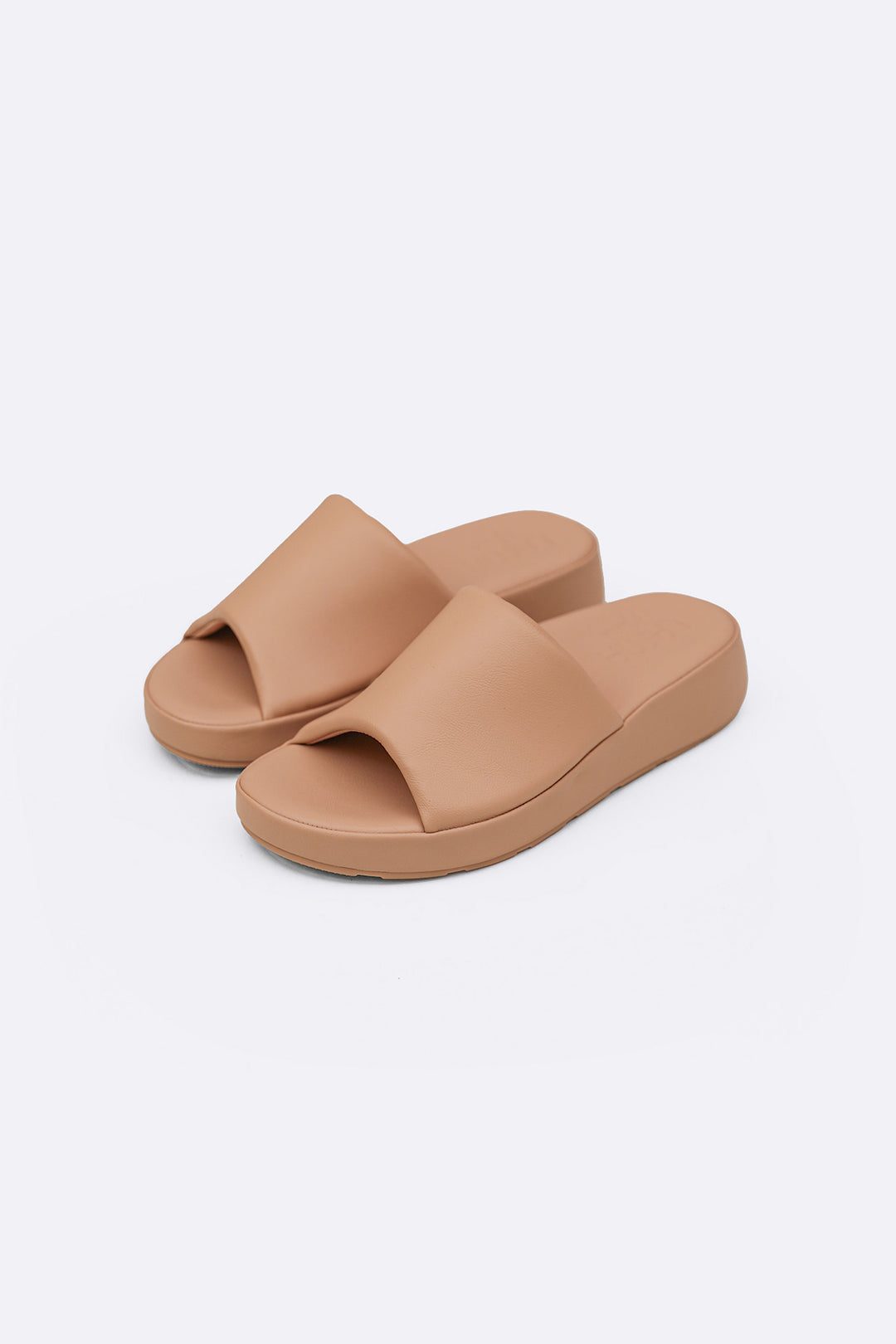 BEIGE PILLOW SOFT MAMA SLIDES