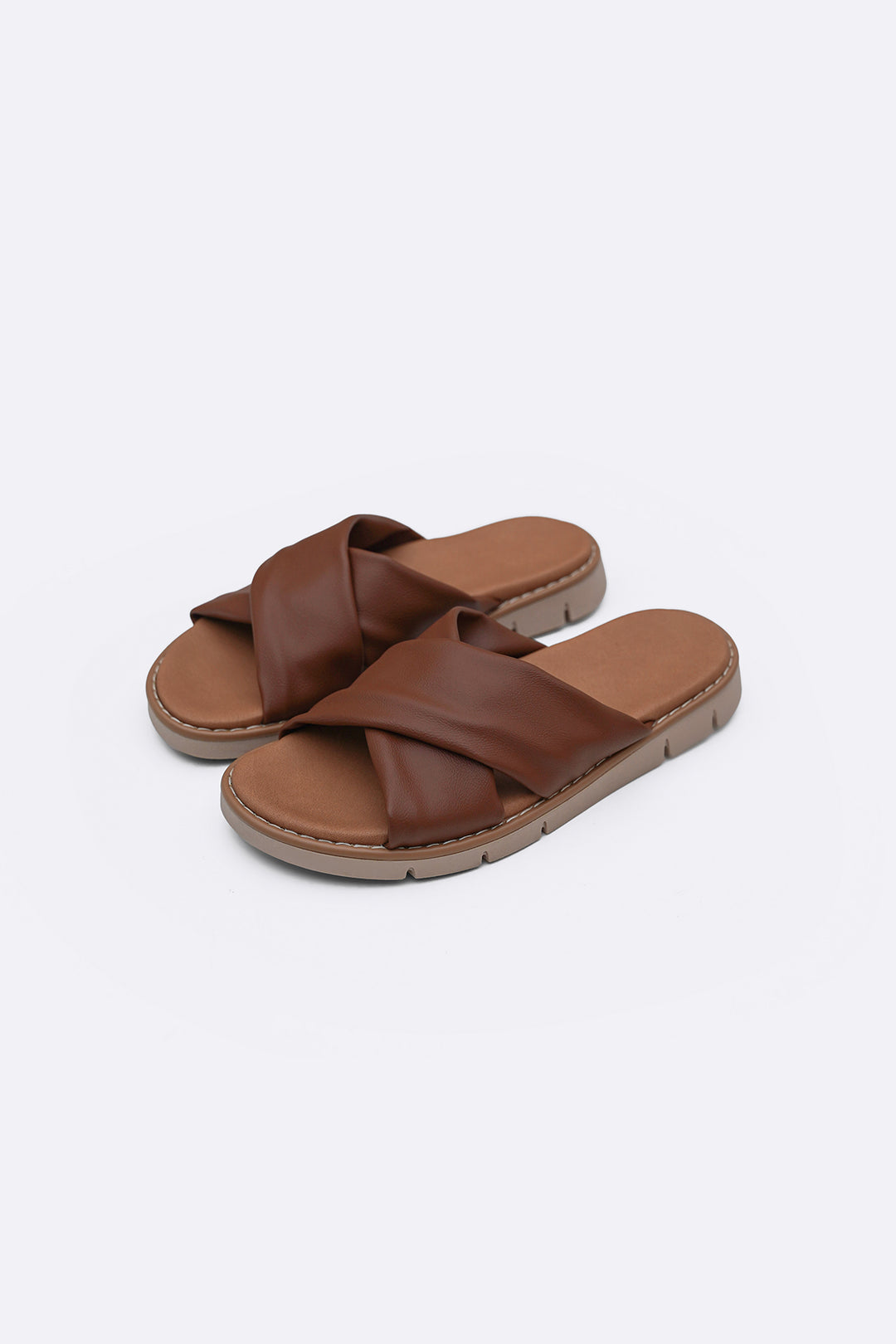 BROWN TIME-OUT MAMA SLIDES