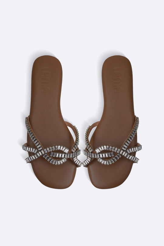 BROWN SOFT PARTY SLIDES