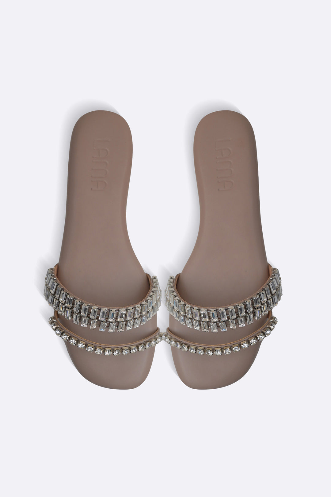 TAUPE CLOUD FESTIVE SLIDES