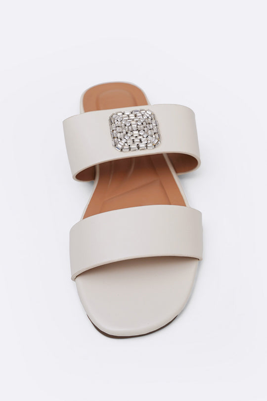 CREAM SOFT BROOCH SLIDES