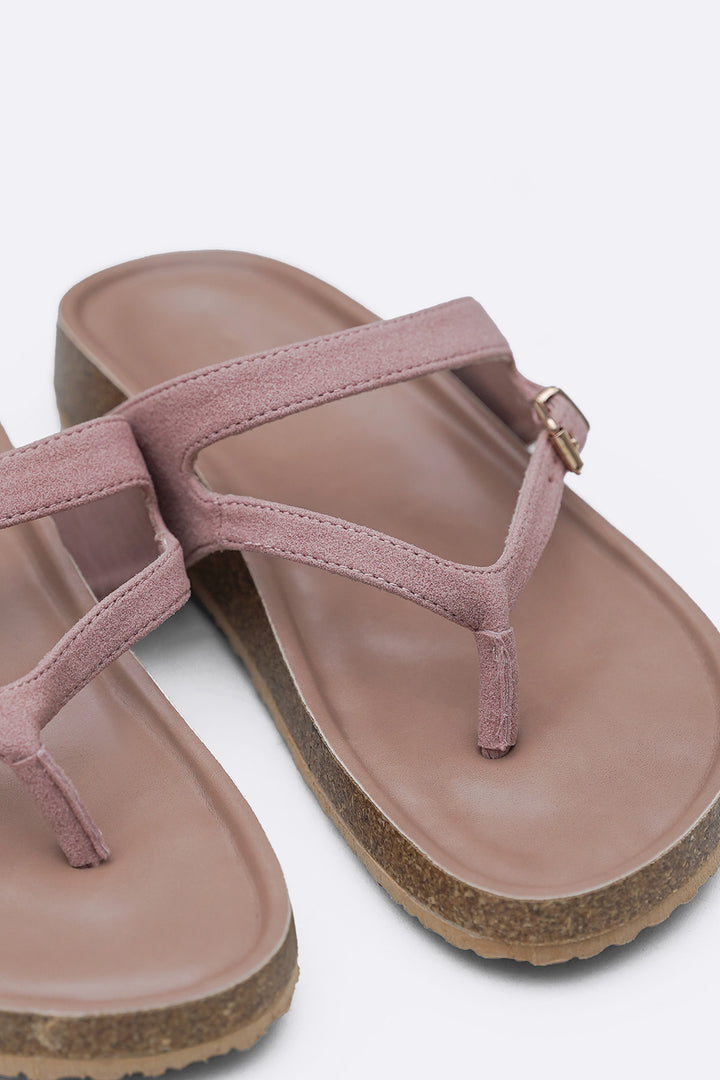 PINK CALA FLIP FLOPS