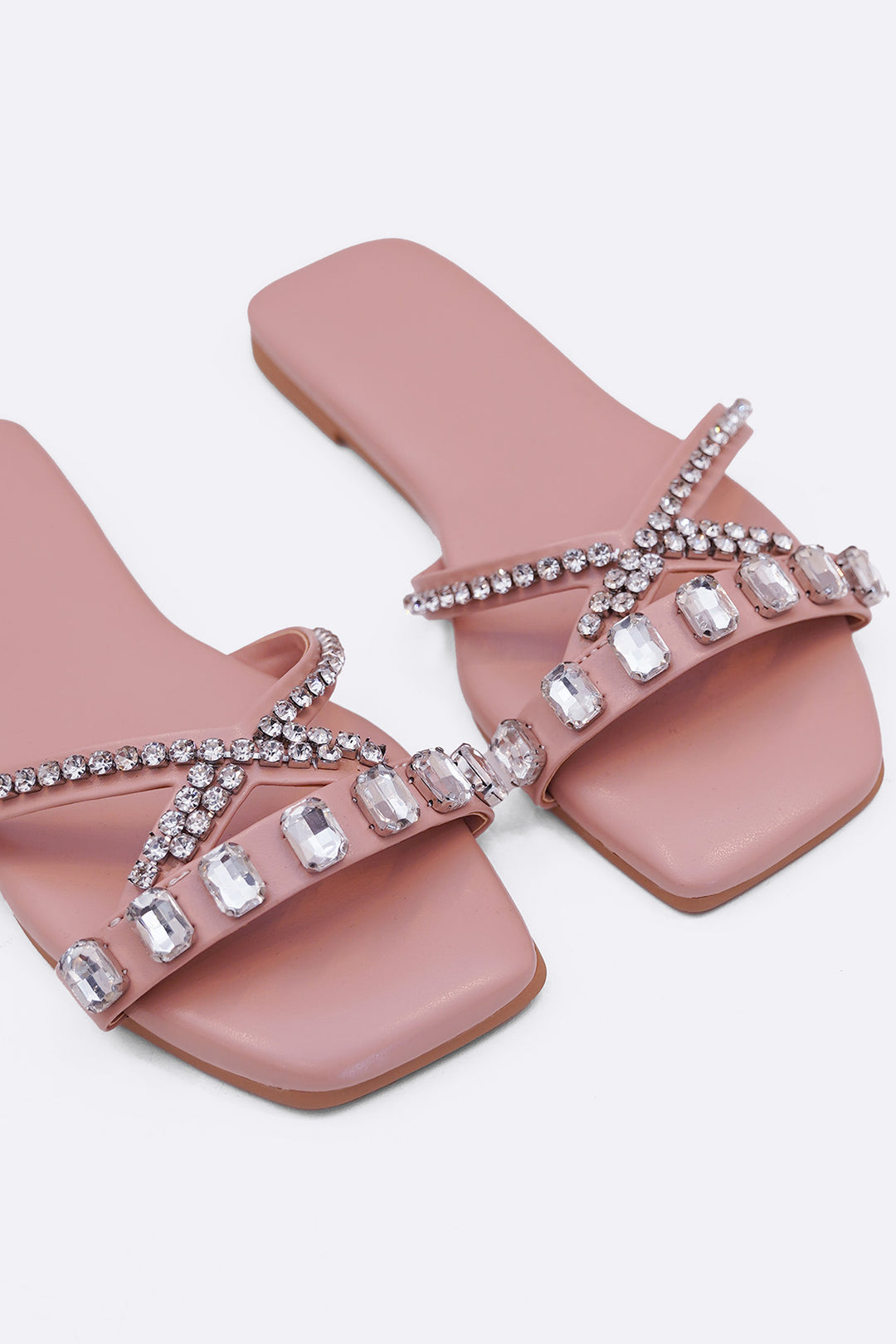 LIGHT PINK CRYSTAL CONFETTI SLIDES