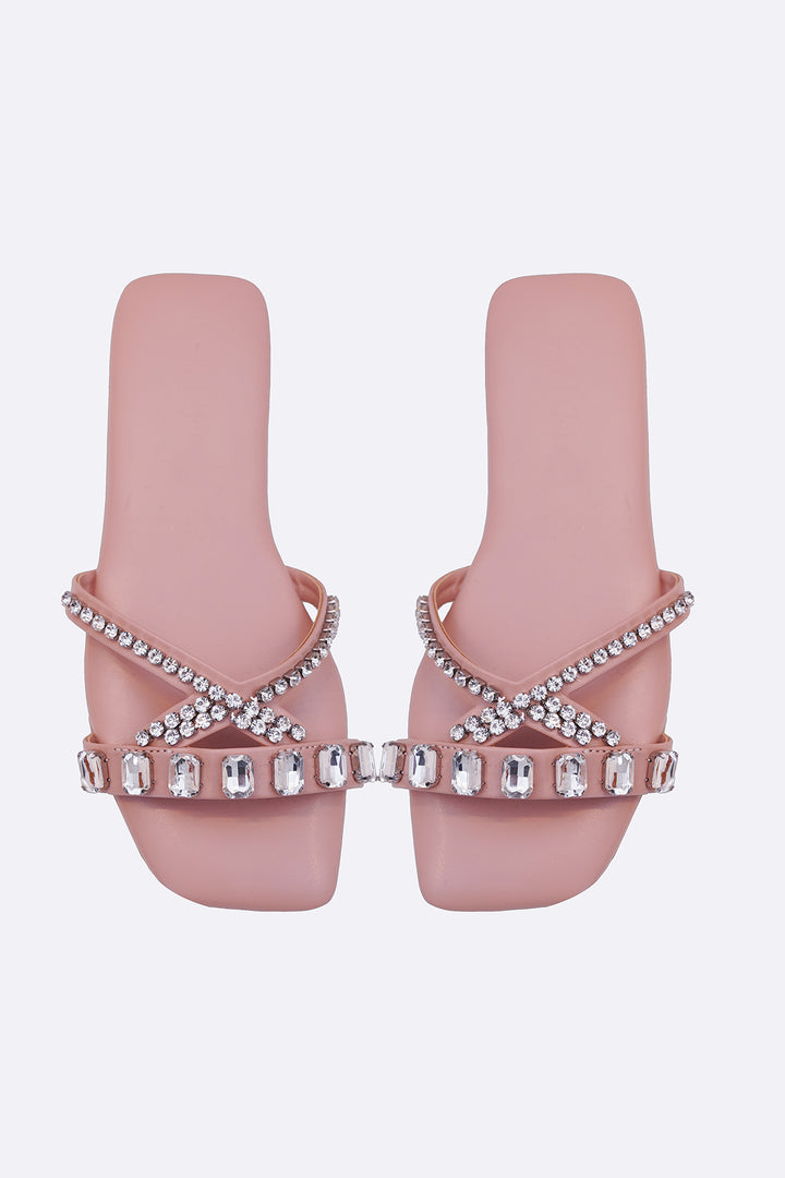 LIGHT PINK CRYSTAL CONFETTI SLIDES