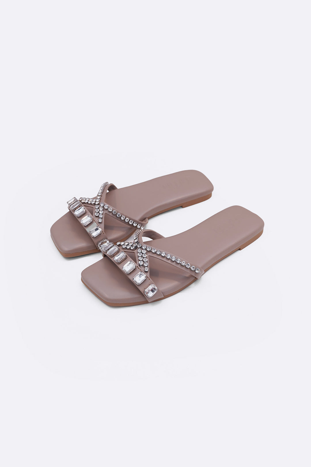 TAUPE CRYSTAL CONFETTI SLIDES