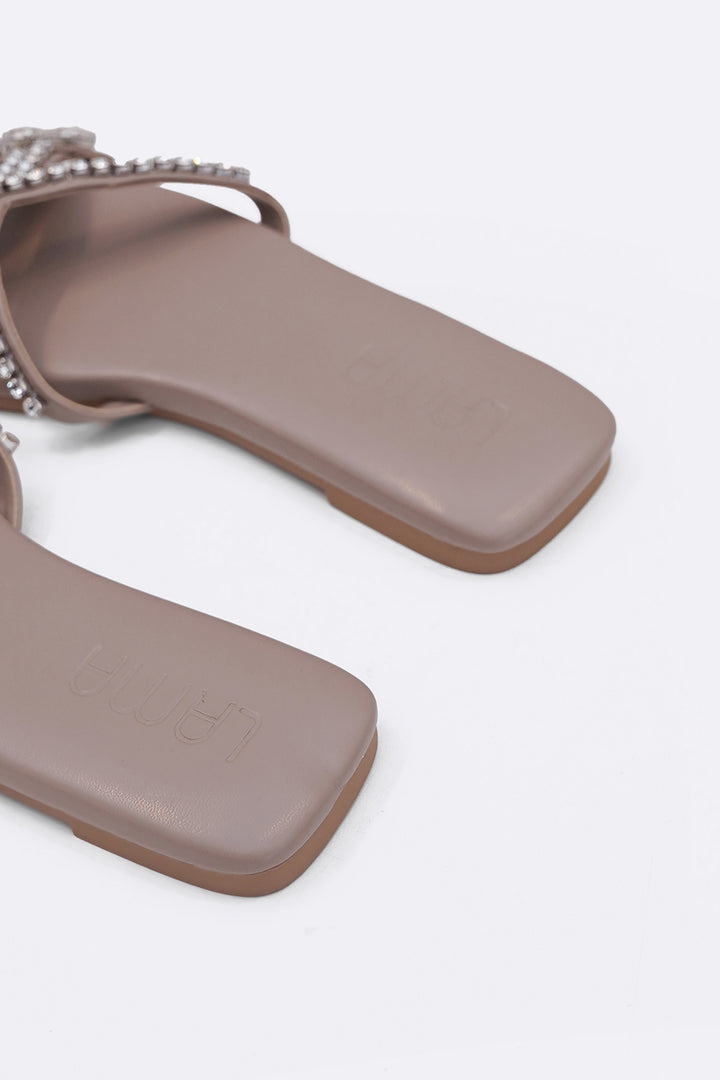 TAUPE CRYSTAL CONFETTI SLIDES