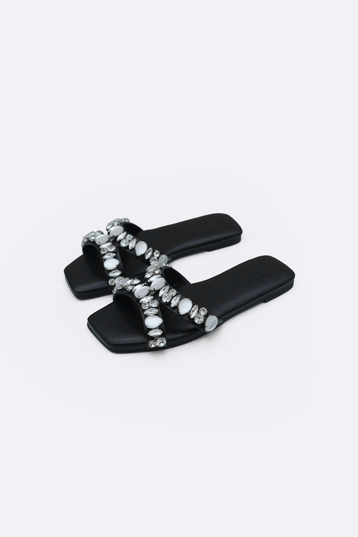 BLACK MOONSTONE SLIDES