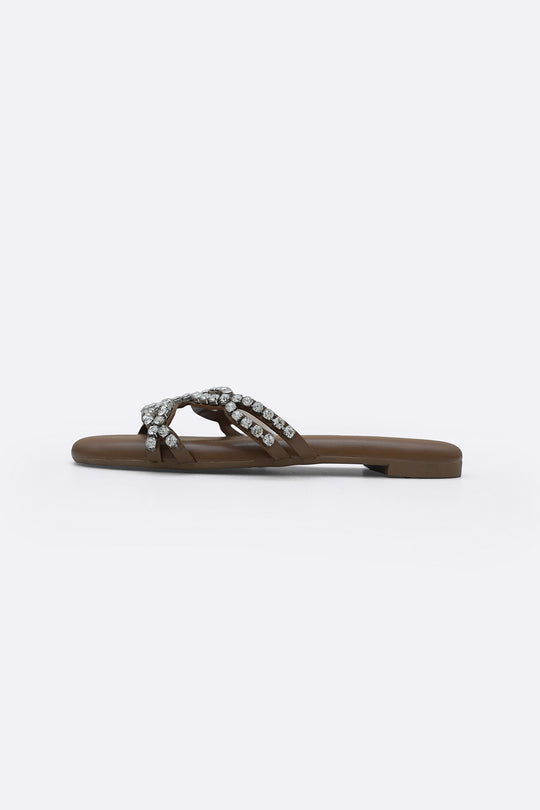 BROWN CLOVER PARTY SLIDES