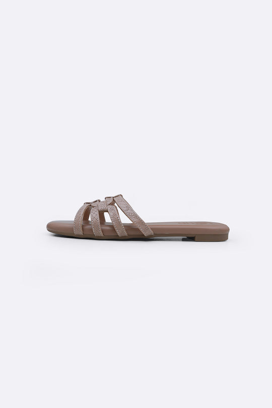 BEIGE EASY DAY SLIDES