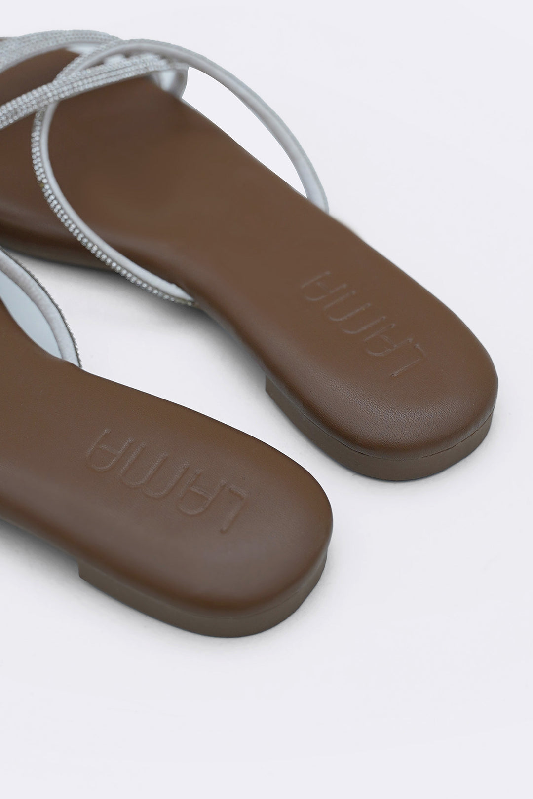 BROWN VINNY FESTIVE SLIDES