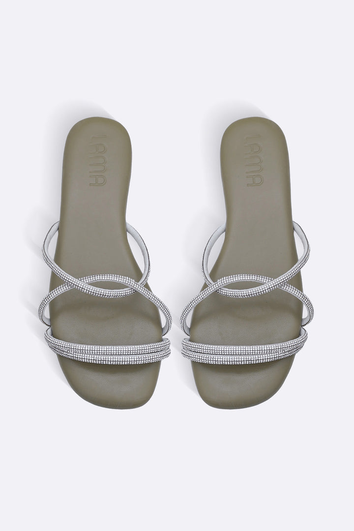 OLIVE VINNY FESTIVE SLIDES