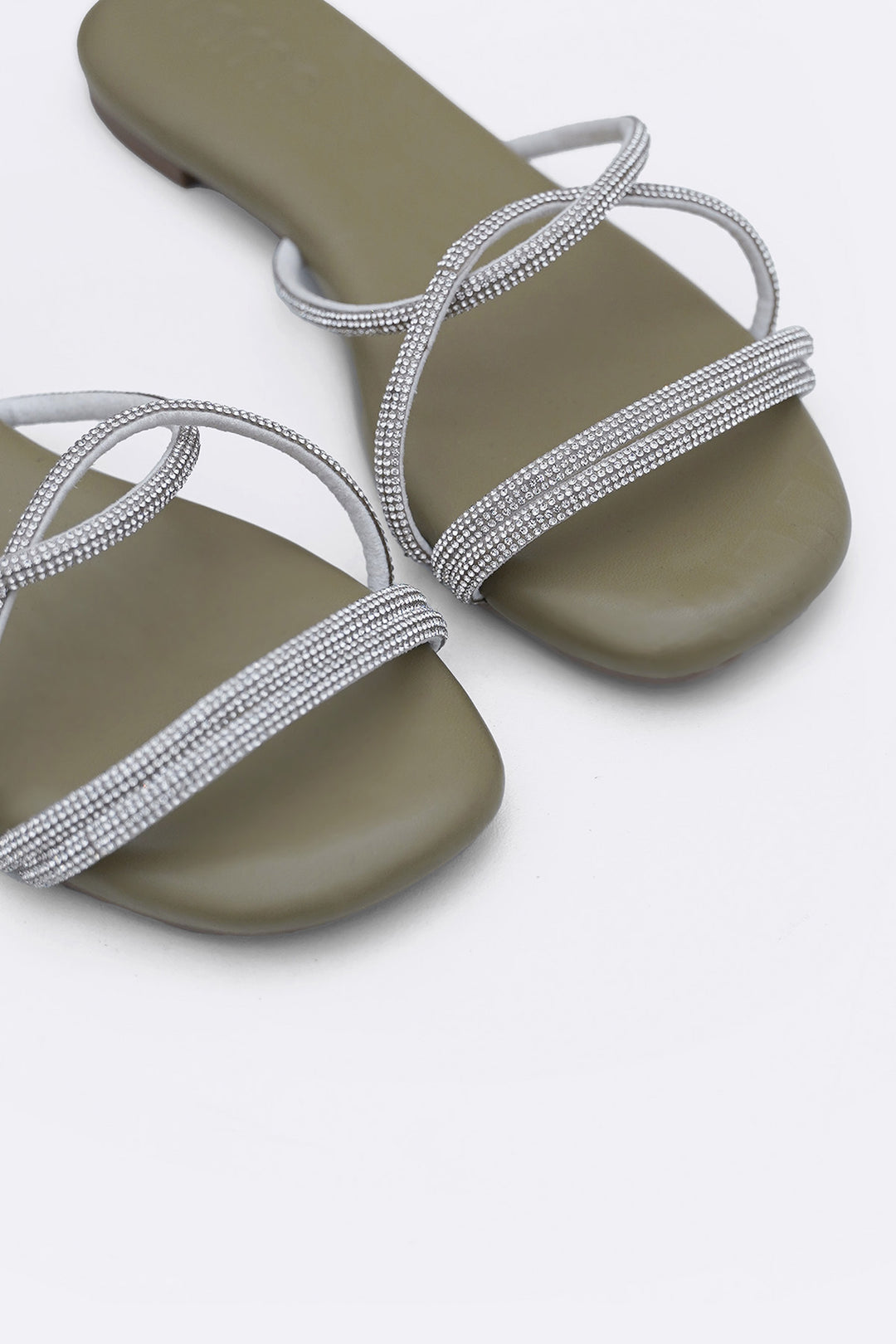 OLIVE VINNY FESTIVE SLIDES
