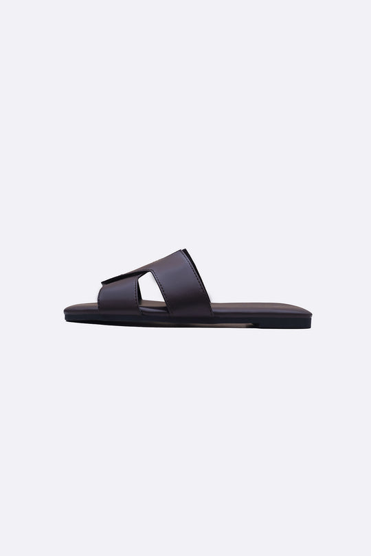 COFFEE YELITZA CROSS SLIDES