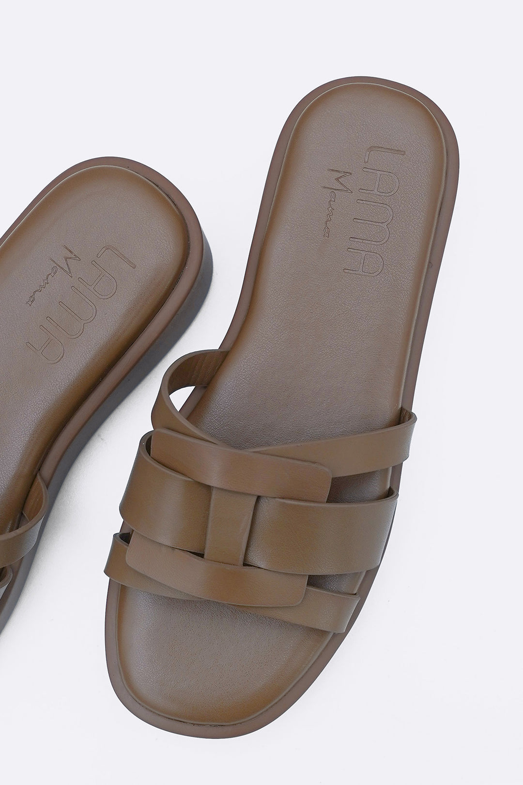 BROWN NOVELLA MAMA SLIDES