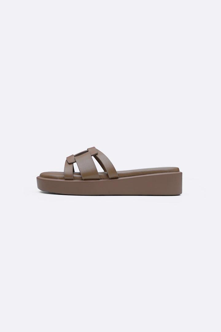 BROWN NOVELLA MAMA SLIDES