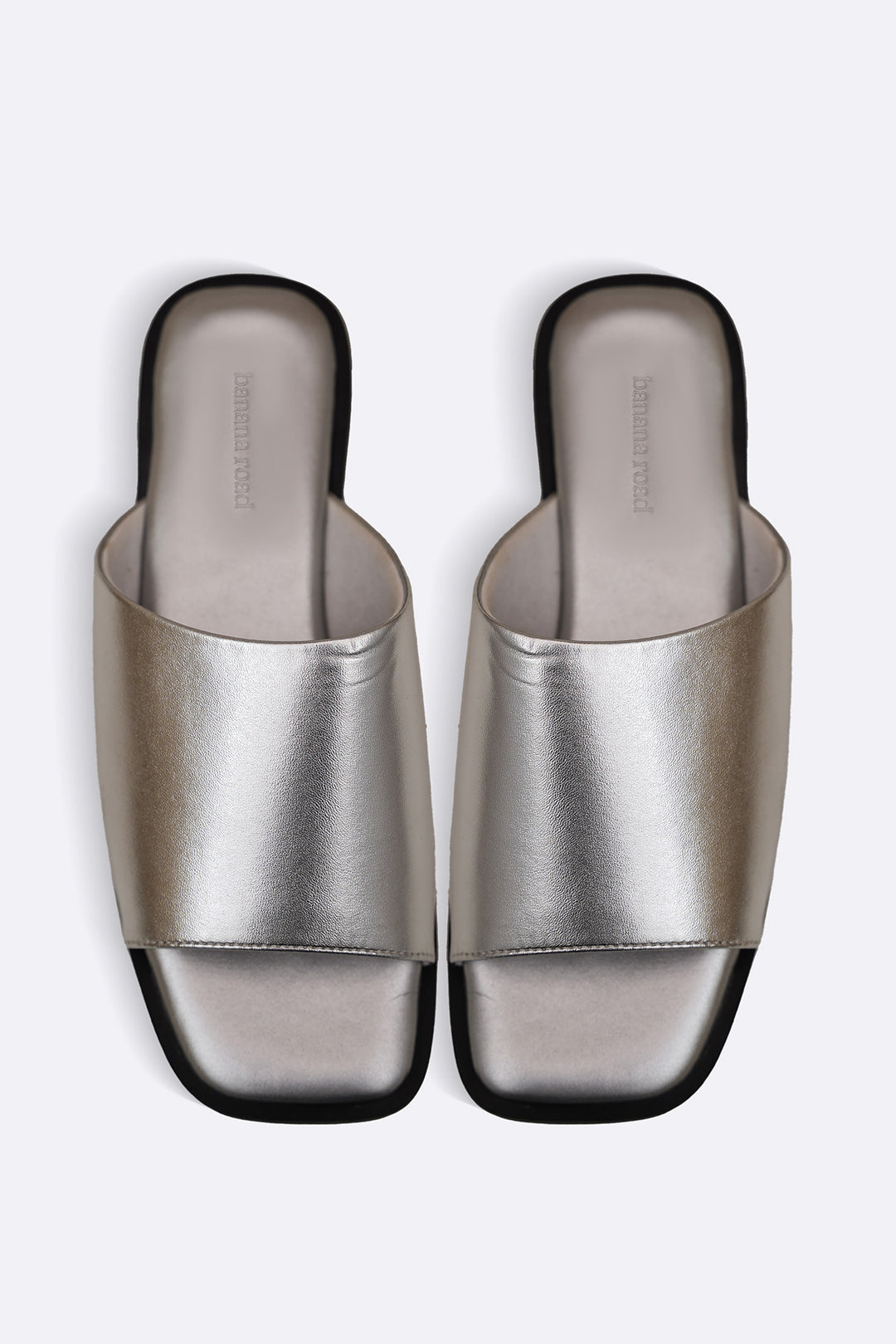 SILVER METALLIC SLIDE