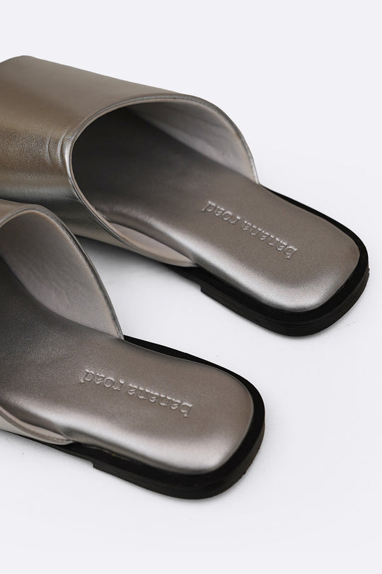 SILVER METALLIC SLIDE