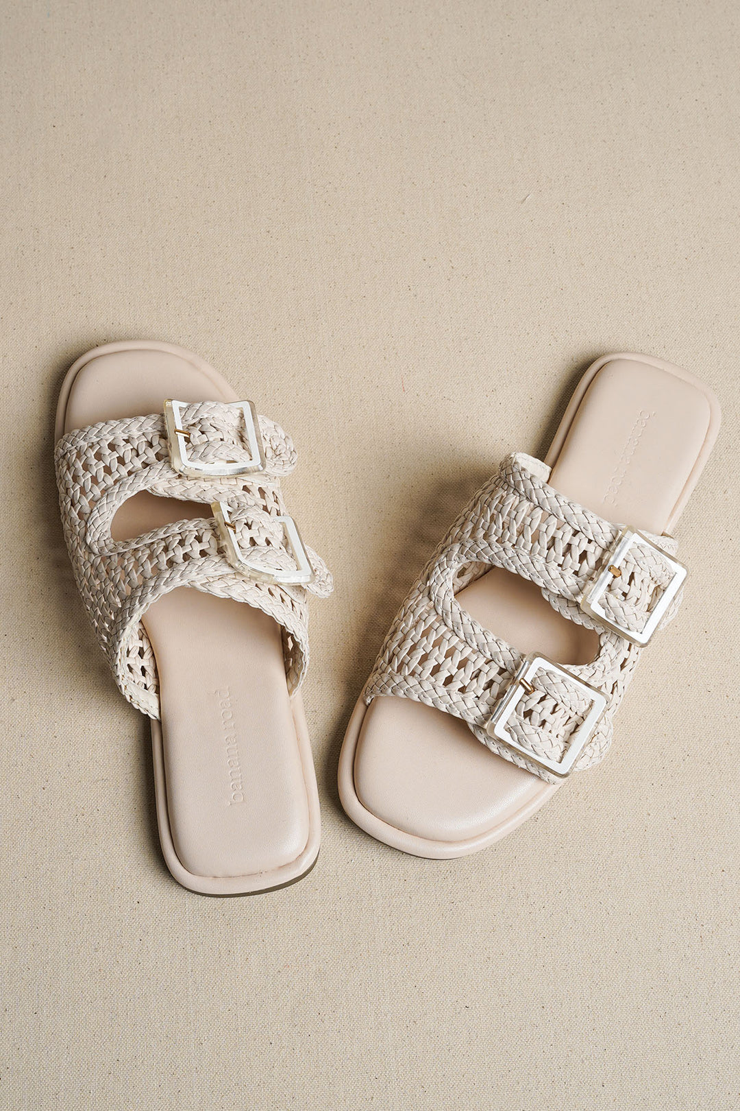OFF WHITE SEA BREEZE SLIDES