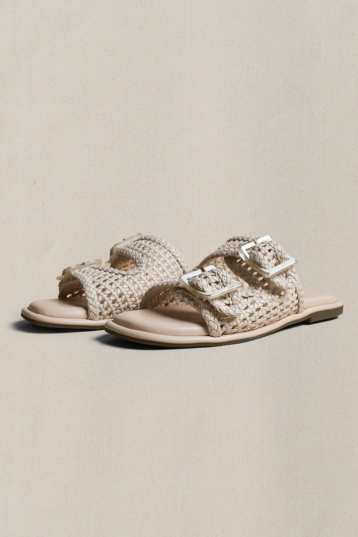 OFF WHITE SEA BREEZE SLIDES