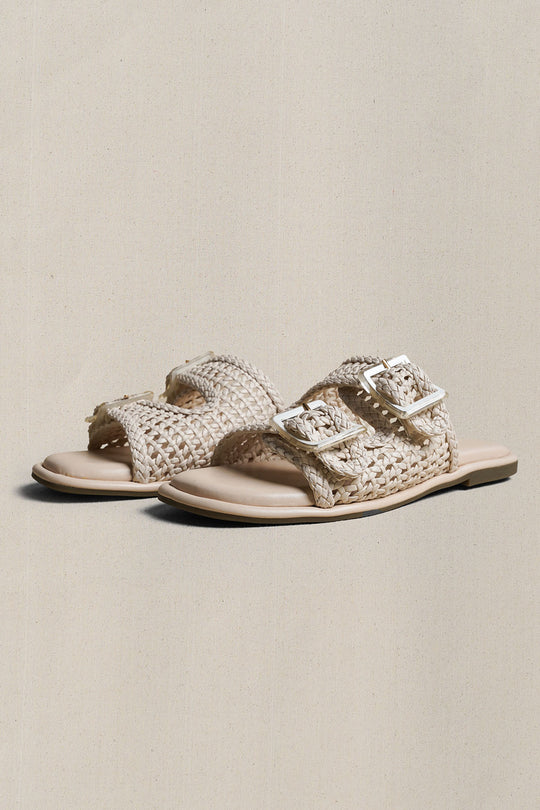 OFF WHITE SEA BREEZE SLIDES