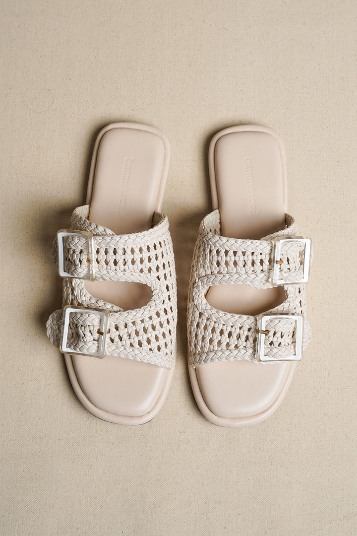 OFF WHITE SEA BREEZE SLIDES