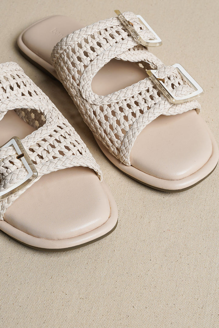 OFF WHITE SEA BREEZE SLIDES