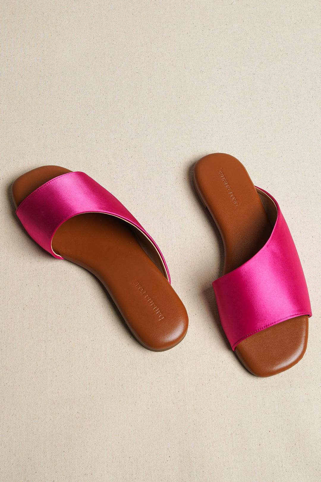 PINK TAFFY SLIP ONS