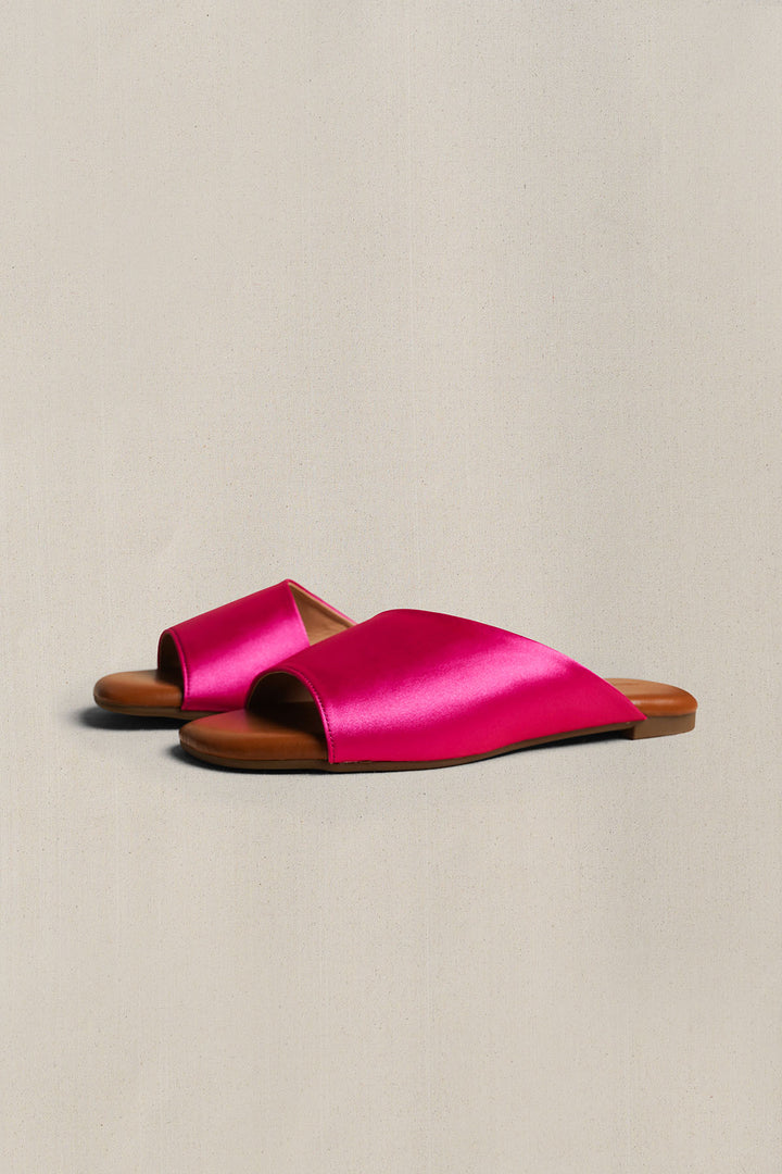 PINK TAFFY SLIP ONS